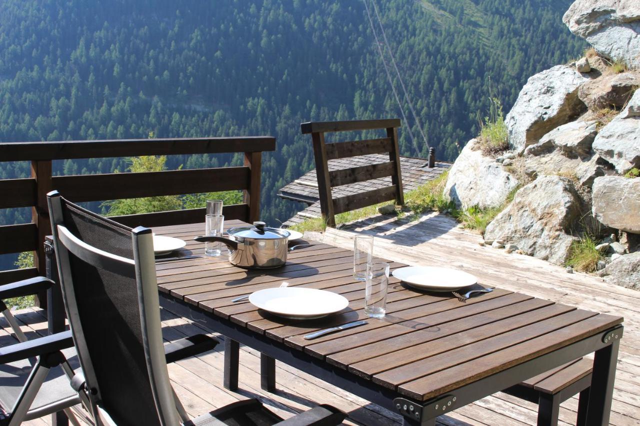 Chalet Amos Villa Grimentz Bagian luar foto