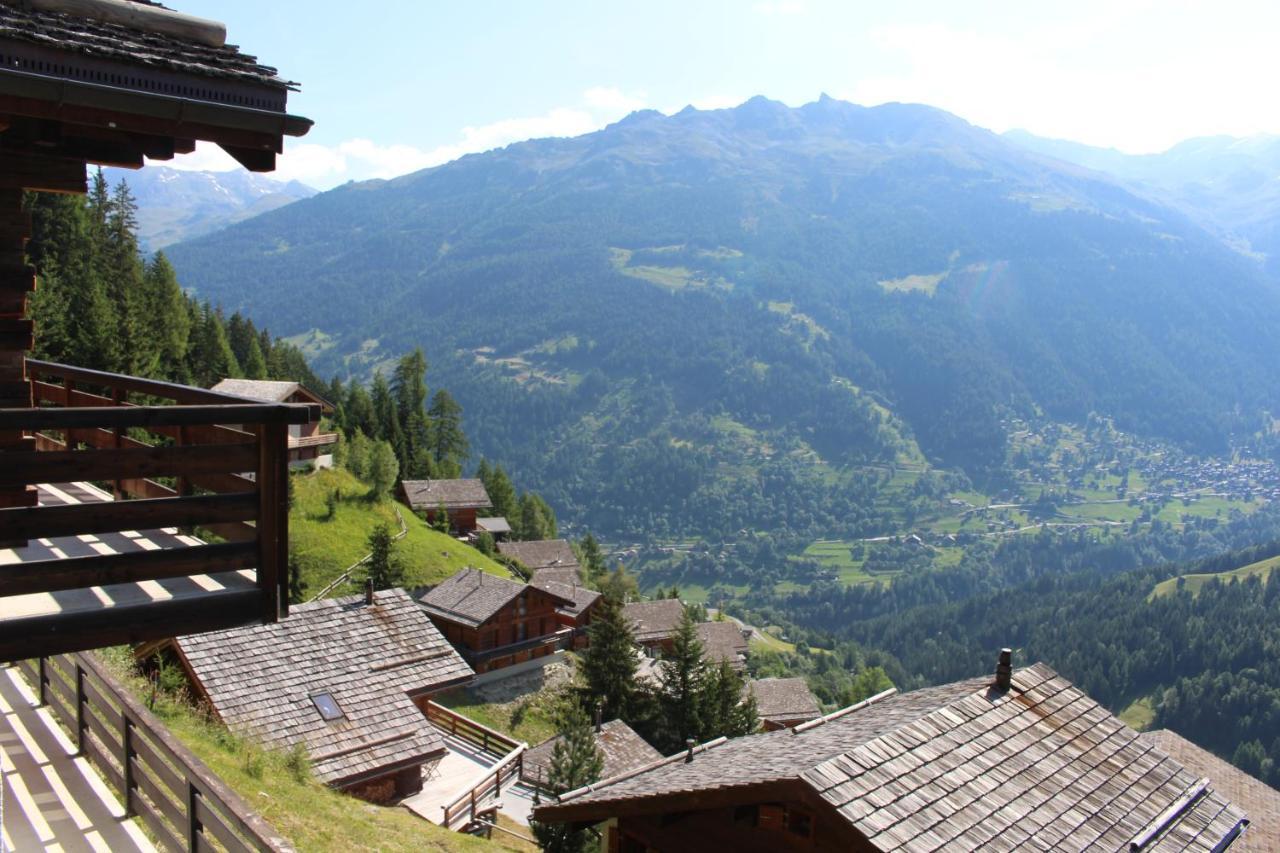 Chalet Amos Villa Grimentz Bagian luar foto