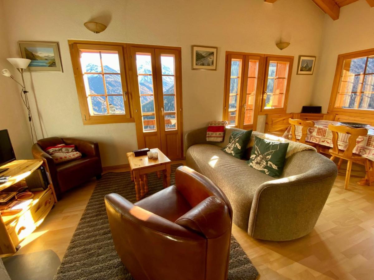 Chalet Amos Villa Grimentz Bagian luar foto
