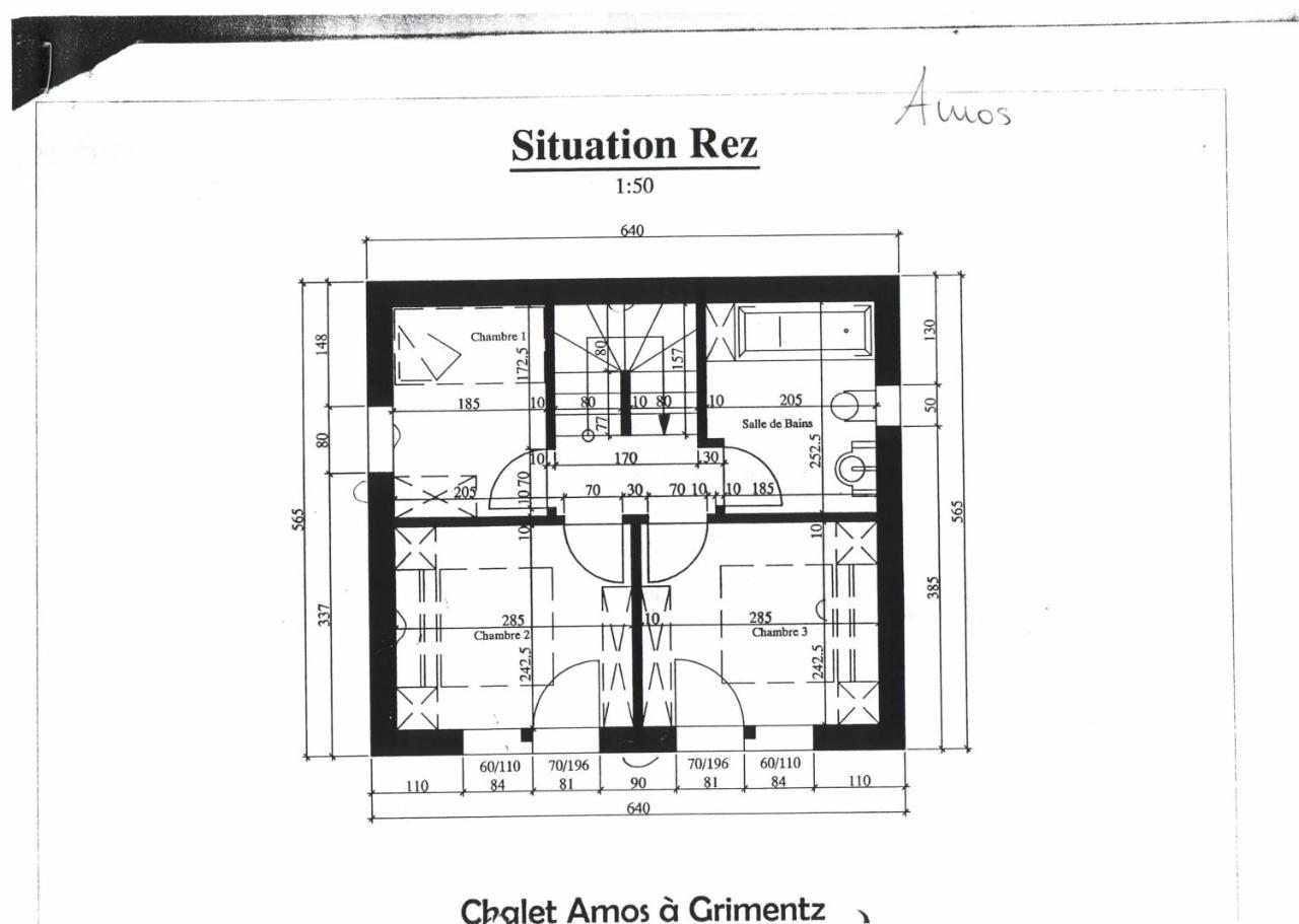 Chalet Amos Villa Grimentz Bagian luar foto