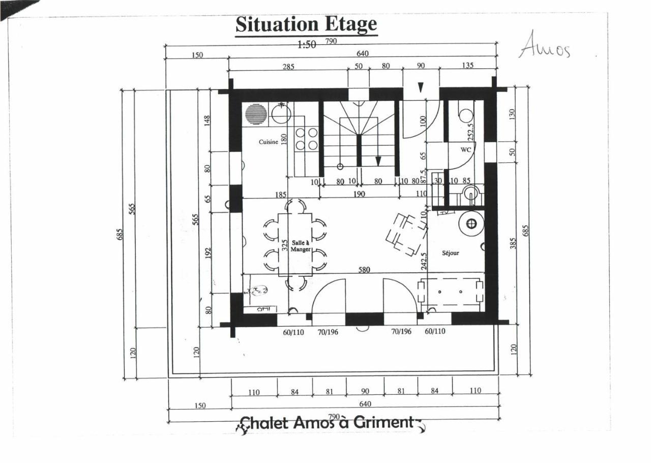 Chalet Amos Villa Grimentz Bagian luar foto